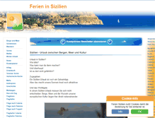 Tablet Screenshot of ferien-sizilien.de